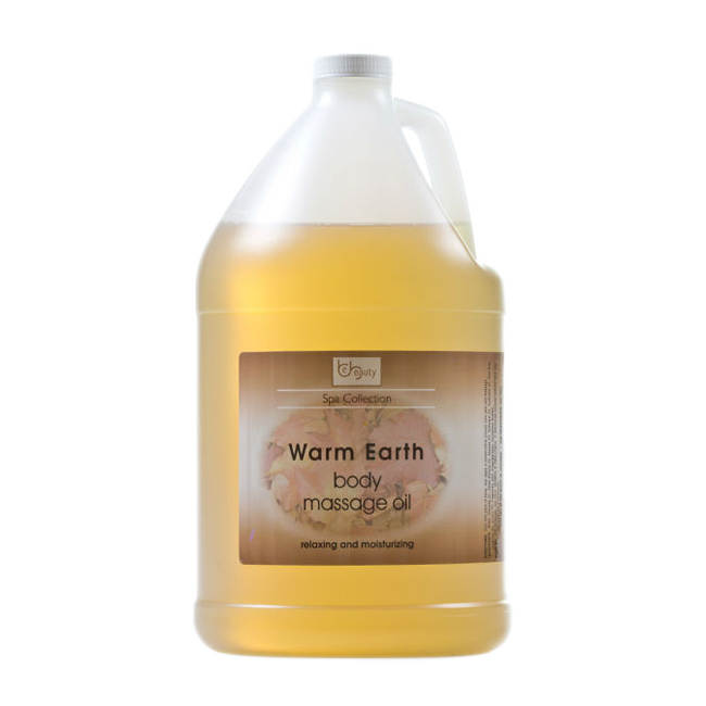 Be Beauty Spa Collection, Massage Oil, Warm Earth, 1Gallon, CMSS151G1 KK0511