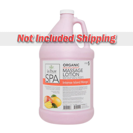 La Palm, Organic Healing Therapy, Massage Lotion, Intense Island Mango, 1Gal  KK