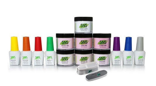 SNS Gelous Dipping Powder, Master Kit 7