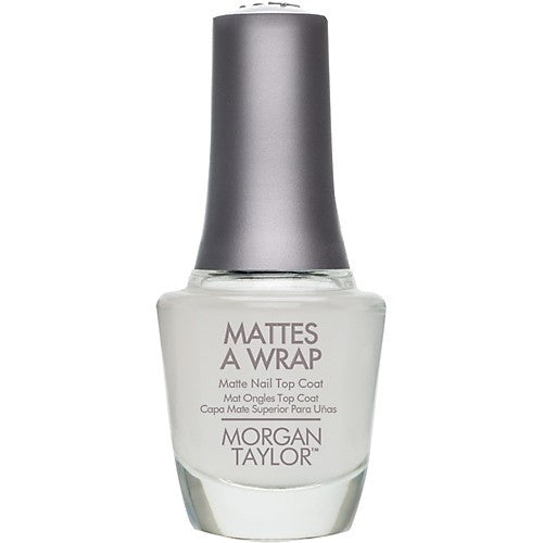 Morgan Taylor, 51003, Mattes A Wrap - Top Coat, 0.5oz