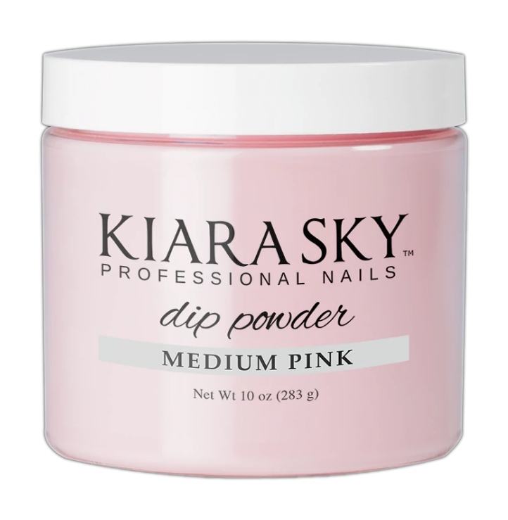 Kiara Sky Dipping Powder, Medium Pink, 10oz KK1106