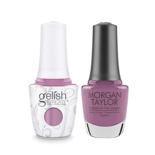 Gelish Gel Polish & Morgan Taylor Nail Lacquer 1, The Color Of Petals Collection, 1410340, Merci Bouquet, 0.5oz OK0115LK