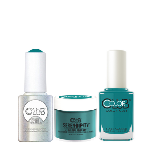 Color Club 3in1 Dipping Powder + Gel Polish + Nail Lacquer , Serendipity, Montego BAE, 1oz, 05XDIPN48-1 KK