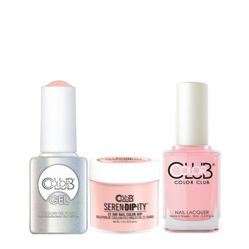 Color Club 3in1 Dipping Powder + Gel Polish + Nail Lacquer , Serendipity, More Amour, 1oz, 05XDIP933-1 KK