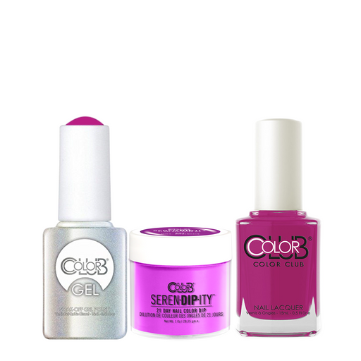 Color Club 3in1 Dipping Powder + Gel Polish + Nail Lacquer ,  Serendipity, Mrs. Robinson, 1oz, 05XDIPN07-1 KK