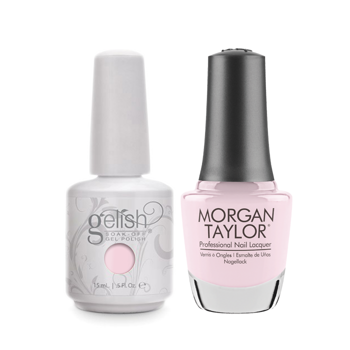 Gelish Gel Polish & Morgan Taylor Nail Lacquer, Oh, N-ice Girls Rule , 0.5oz, 1100114+ 50239