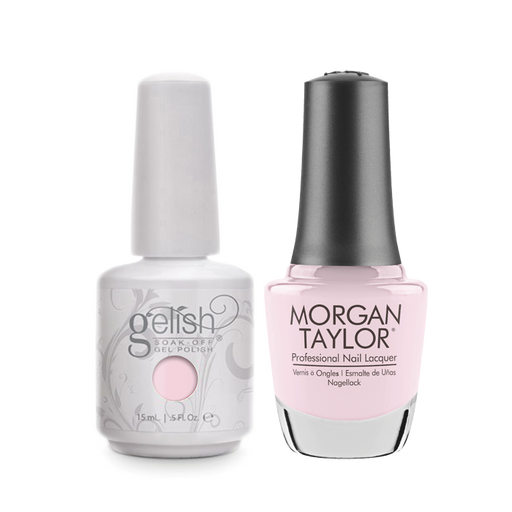 Gelish Gel Polish & Morgan Taylor Nail Lacquer, Oh, N-ice Girls Rule , 0.5oz, 1100114+ 50239