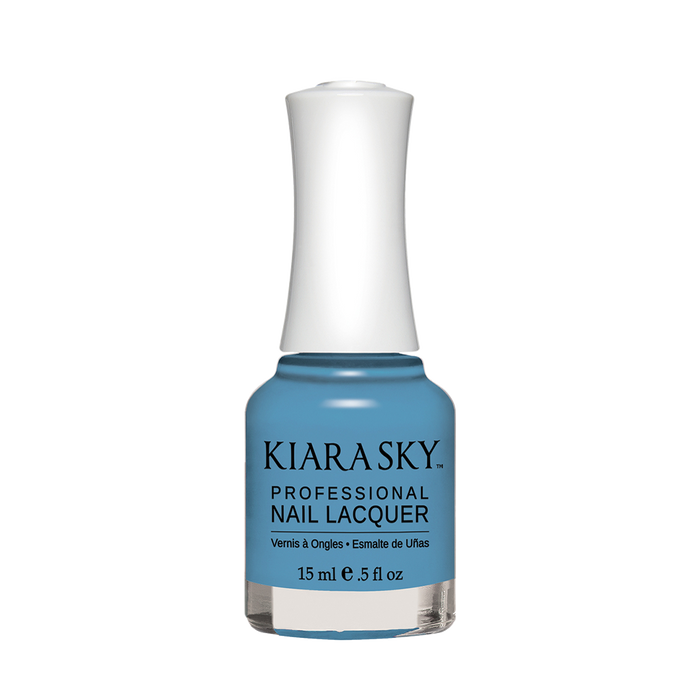 Kiara Sky Nail Lacquer, N415, Skies The Limeer, 0.5oz MH1004