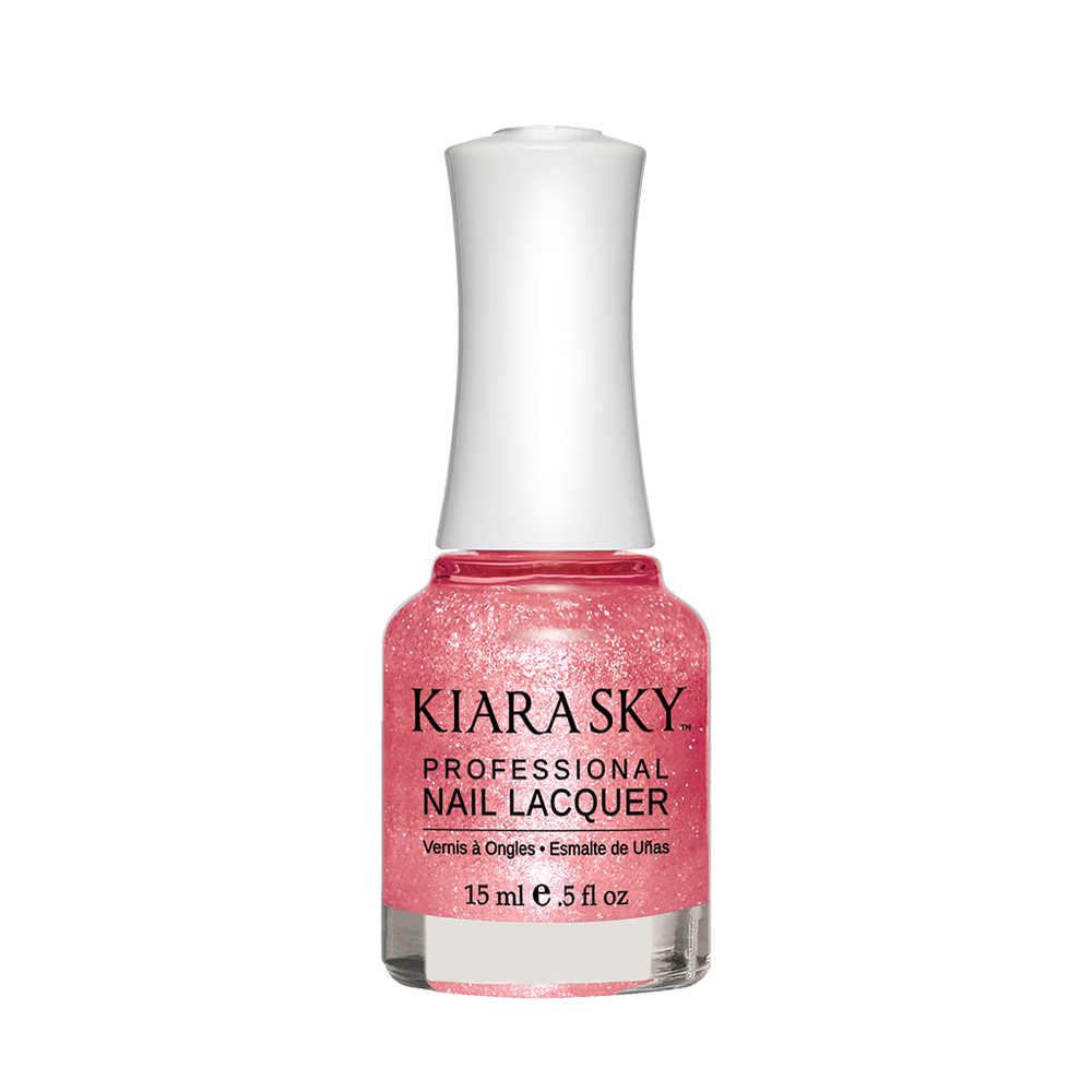 Kiara Sky Nail Lacquer, N419, Cocoa Coral, 0.5oz MH1004
