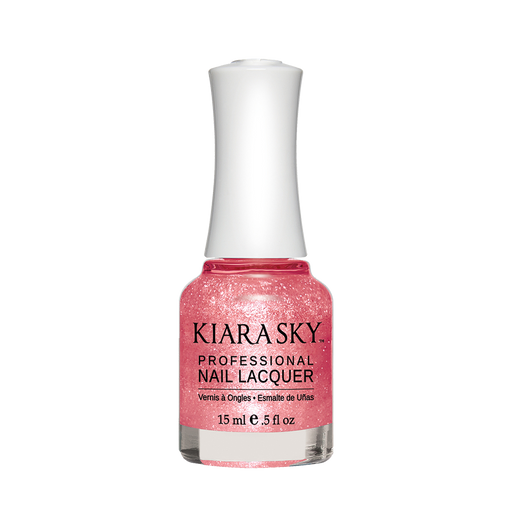 Kiara Sky Nail Lacquer, N419, Cocoa Coral, 0.5oz MH1004