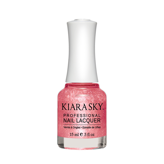 Kiara Sky Nail Lacquer, N419, Cocoa Coral, 0.5oz MH1004