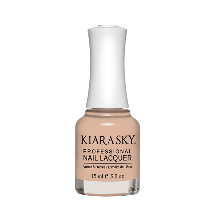 Kiara Sky Nail Lacquer, N431, Creme D' Nude, 0.5oz MH1004