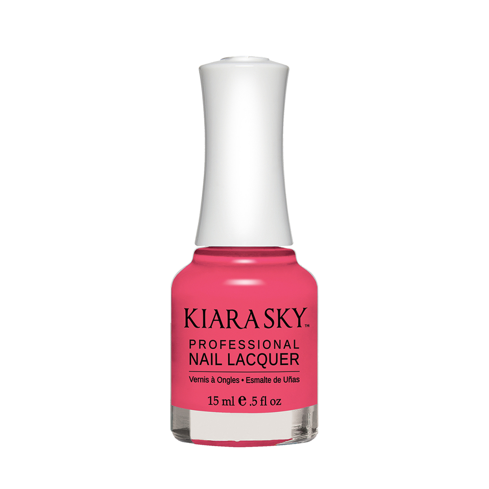 Kiara Sky Nail Lacquer, N446, Dont Pink About It, 0.5oz MH1004