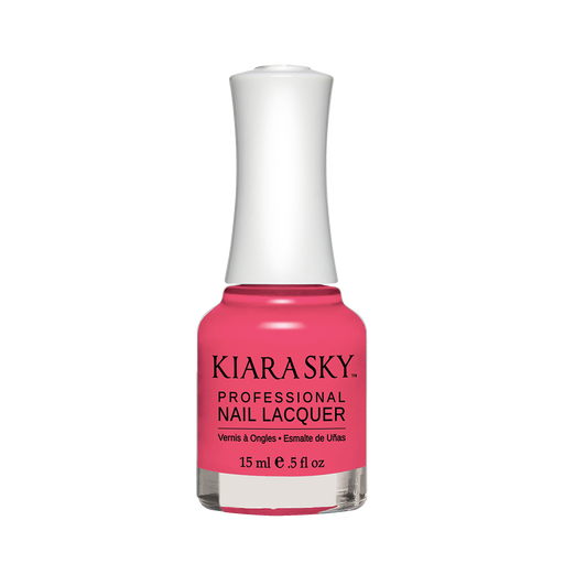 Kiara Sky Nail Lacquer, N446, Dont Pink About It, 0.5oz MH1004