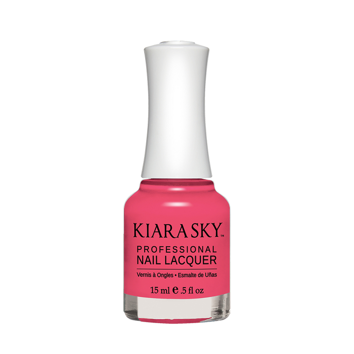 Kiara Sky Nail Lacquer, N446, Dont Pink About It, 0.5oz MH1004