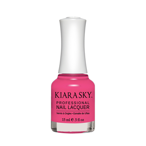 Kiara Sky Nail Lacquer, N451, Pink Up The Face, 0.5oz MH1004