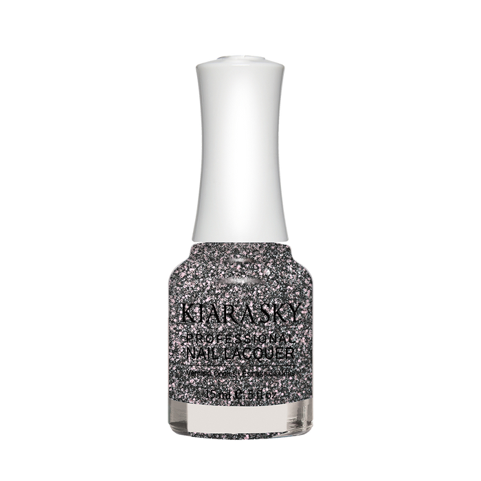 Kiara Sky Nail Lacquer, N459, Polka Dots, 0.5oz MH1004