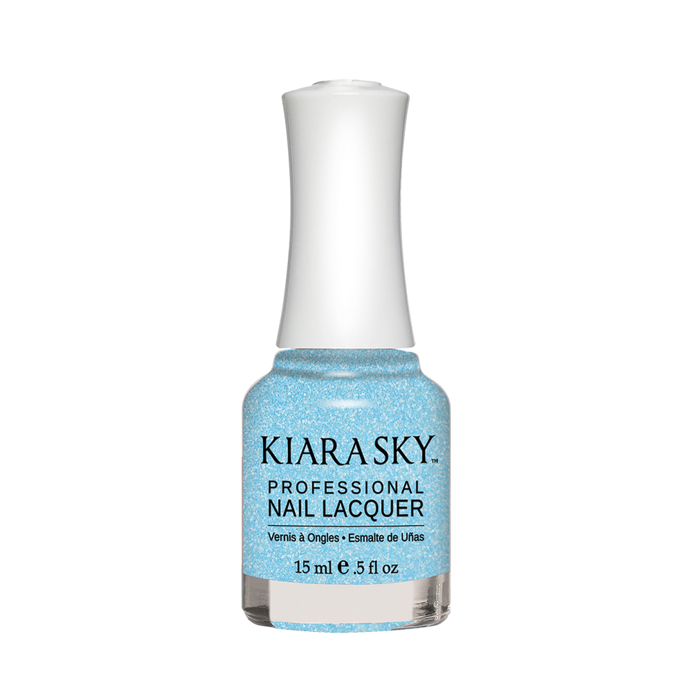 Kiara Sky Nail Lacquer, N463, Serene Sky, 0.5oz MH1004