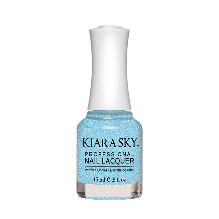 Kiara Sky Nail Lacquer, N463, Serene Sky, 0.5oz MH1004