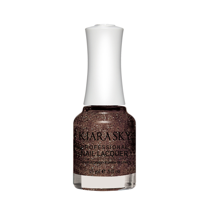 Kiara Sky Nail Lacquer, N467, Chocolate Glaze, 0.5oz MH1004