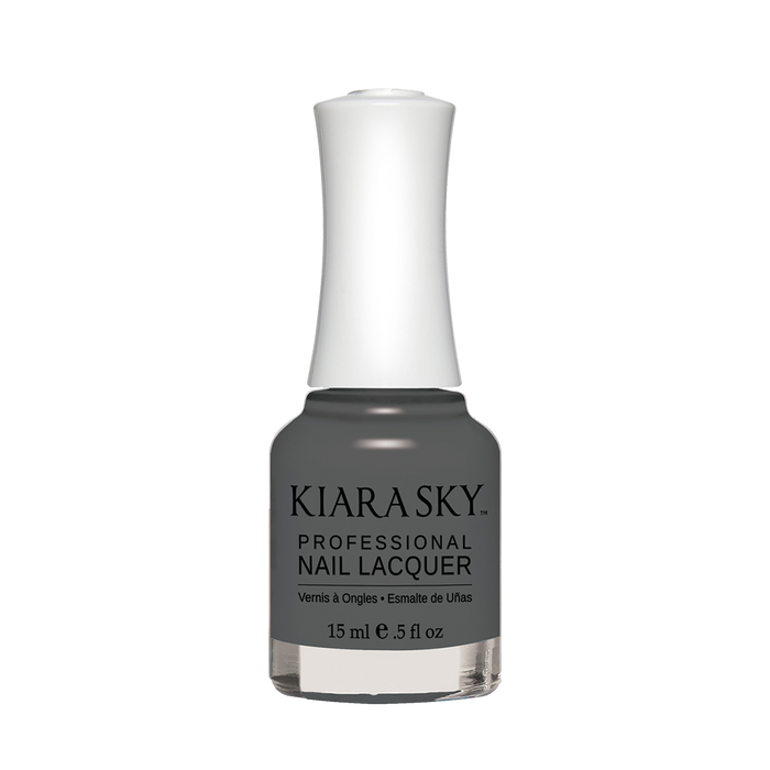 Kiara Sky Nail Lacquer, N471, Smokey Smog, 0.5oz MH1004