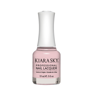 Kiara Sky Nail Lacquer, N491, Pink Powderpuff, 0.5oz MH1004