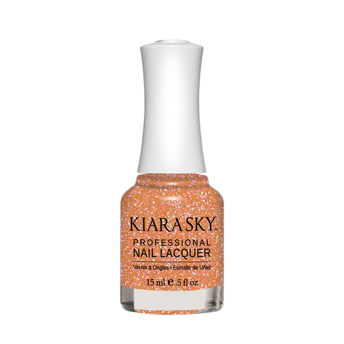 Kiara Sky Nail Lacquer, N499, Koral Kicks, 0.5oz MH1004