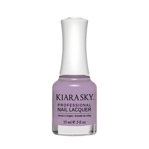 Kiara Sky Nail Lacquer, N509, Warm Lavender, 0.5oz MH1004
