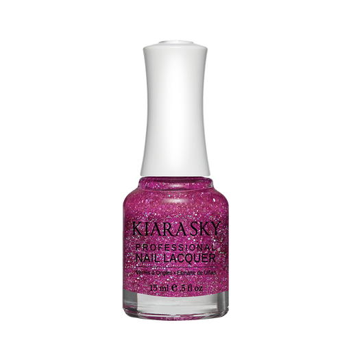 Kiara Sky Nail Lacquer, N518, V.I.Pink, 0.5oz MH1004