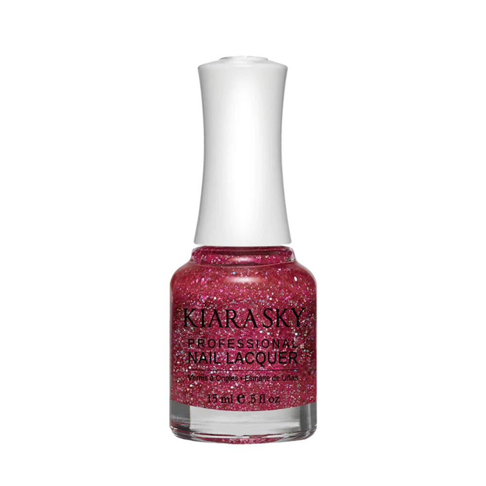 Kiara Sky Nail Lacquer, N522, Strawberry Daiquiri, 0.5oz MH1004