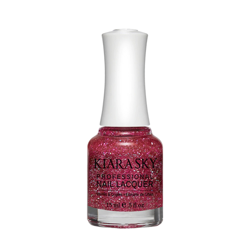 Kiara Sky Nail Lacquer, N522, Strawberry Daiquiri, 0.5oz MH1004