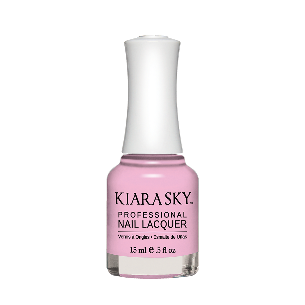Kiara Sky Nail Lacquer, N537, Cotton Kisses, 0.5oz MH1004