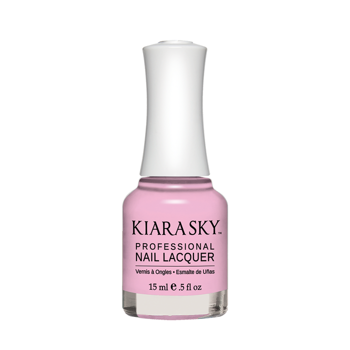 Kiara Sky Nail Lacquer, N537, Cotton Kisses, 0.5oz MH1004