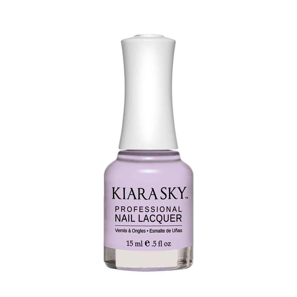 Kiara Sky Nail Lacquer, N539, Lilac Lollie, 0.5oz MH1004