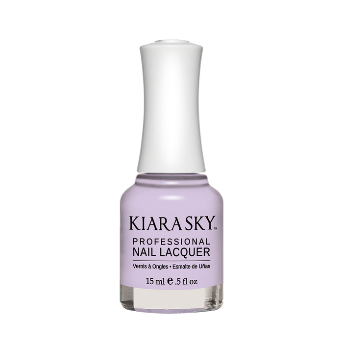Kiara Sky Nail Lacquer, N539, Lilac Lollie, 0.5oz MH1004