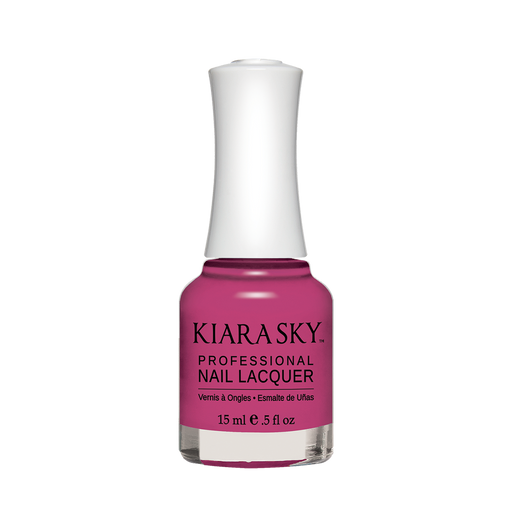 Kiara Sky Nail Lacquer, N540, Razzberry Fizz, 0.5oz MH1004