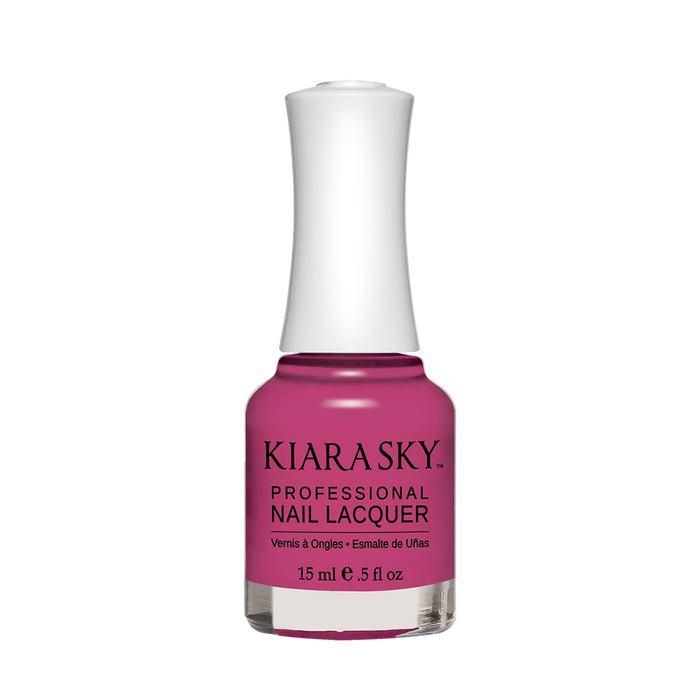 Kiara Sky Nail Lacquer, N540, Razzberry Fizz, 0.5oz MH1004