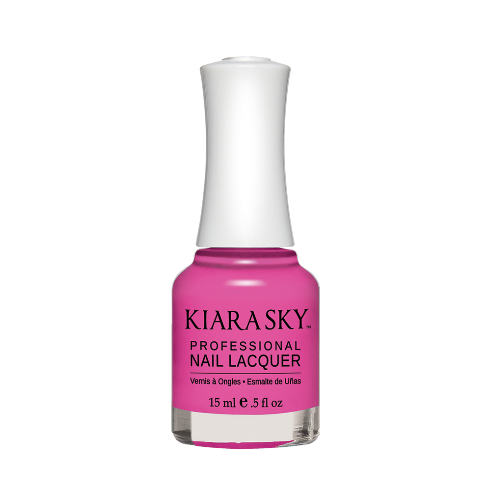 Kiara Sky Nail Lacquer, N541, Pixie Pink, 0.5oz MH1004