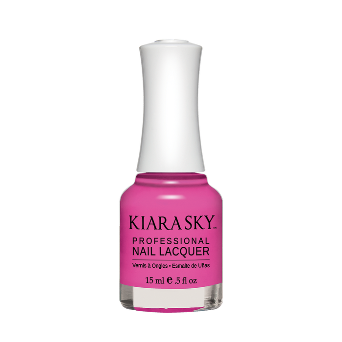 Kiara Sky Nail Lacquer, N541, Pixie Pink, 0.5oz MH1004