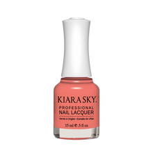 Load image into Gallery viewer, Kiara Sky Nail Lacquer, N542, Twizzly Tangerine, 0.5oz MH1004
