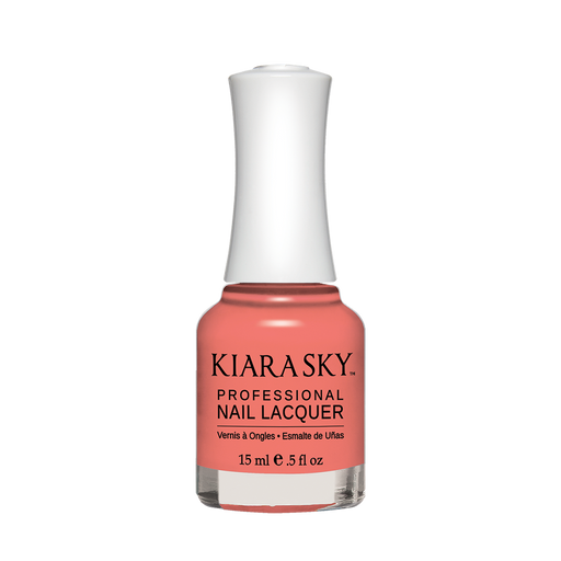 Kiara Sky Nail Lacquer, N542, Twizzly Tangerine, 0.5oz MH1004
