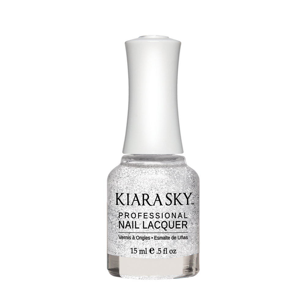 Kiara Sky Nail Lacquer, N555, Frosted Sugar, 0.5oz MH1004