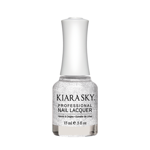 Kiara Sky Nail Lacquer, N555, Frosted Sugar, 0.5oz MH1004