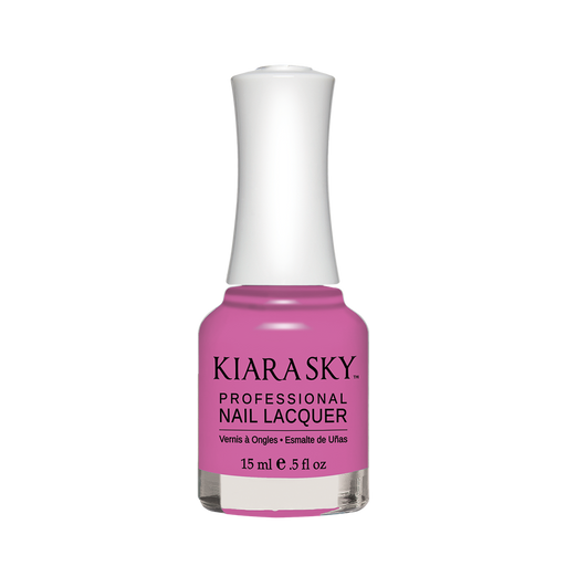 Kiara Sky Nail Lacquer, N564, Ice Cream Parlour Collection, Razzleberry Smash, 0.5oz MH1004