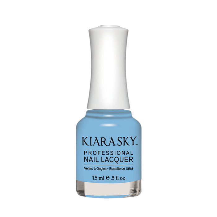 Kiara Sky Nail Lacquer, N566, Ice Cream Parlour Collection, You Make Me Melt, 0.5oz MH1004