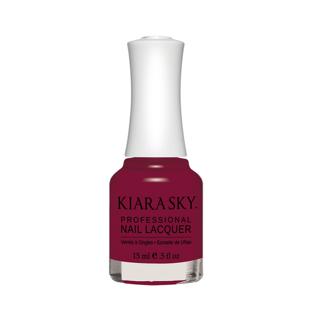 Kiara Sky Nail Lacquer 4, N576, Melt Away Collection, Wine Not?, 0.5oz MH1004