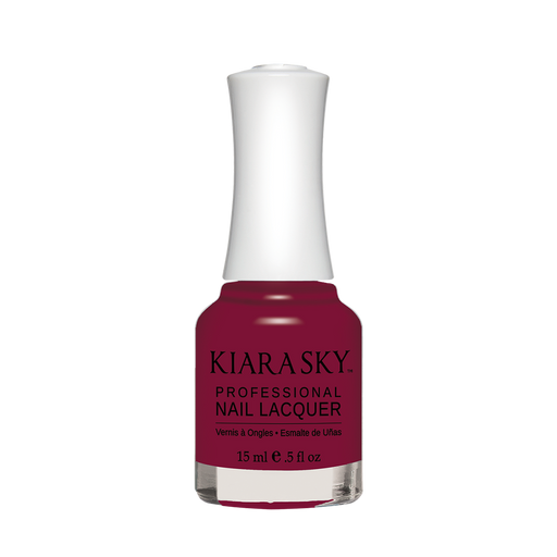 Kiara Sky Nail Lacquer 4, N576, Melt Away Collection, Wine Not?, 0.5oz MH1004