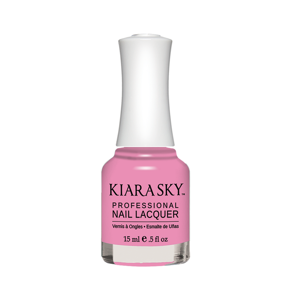 Kiara Sky Nail Lacquer 3, N582, Carousel Collection, Pink Tutu, 0.5oz MH1004