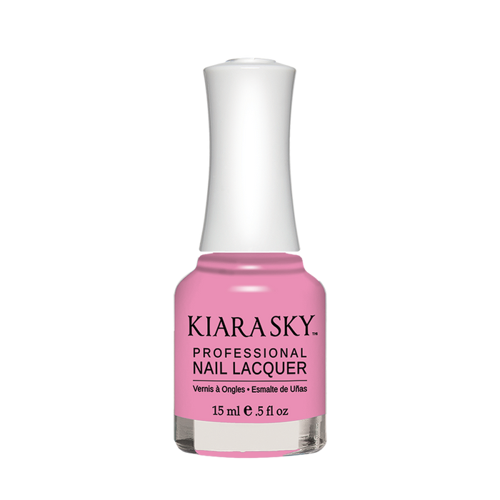 Kiara Sky Nail Lacquer 3, N582, Carousel Collection, Pink Tutu, 0.5oz MH1004