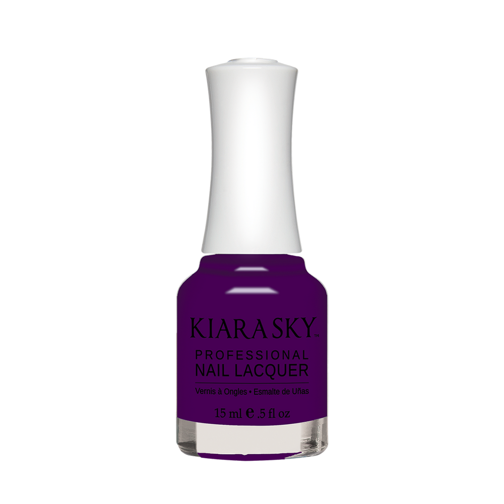 Kiara Sky Nail Lacquer 4, London Collection, N596, Royal, 0.5oz MH1004